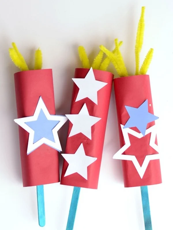 4th of July Kids Crafts More Fun Than Sparklers! - DIY Candy