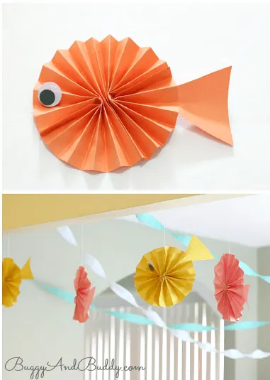 Cheap & Easy Construction Paper Birthday Party Decorations