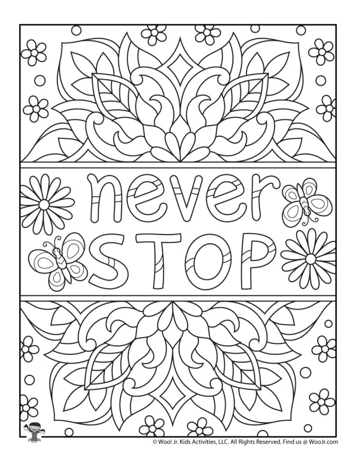 Adult Coloring Book life Escapes Coloring Collection 1 Coloring Pages. High  Resolution Grayscale Download Printable. PDF 10 Coloring Pages 