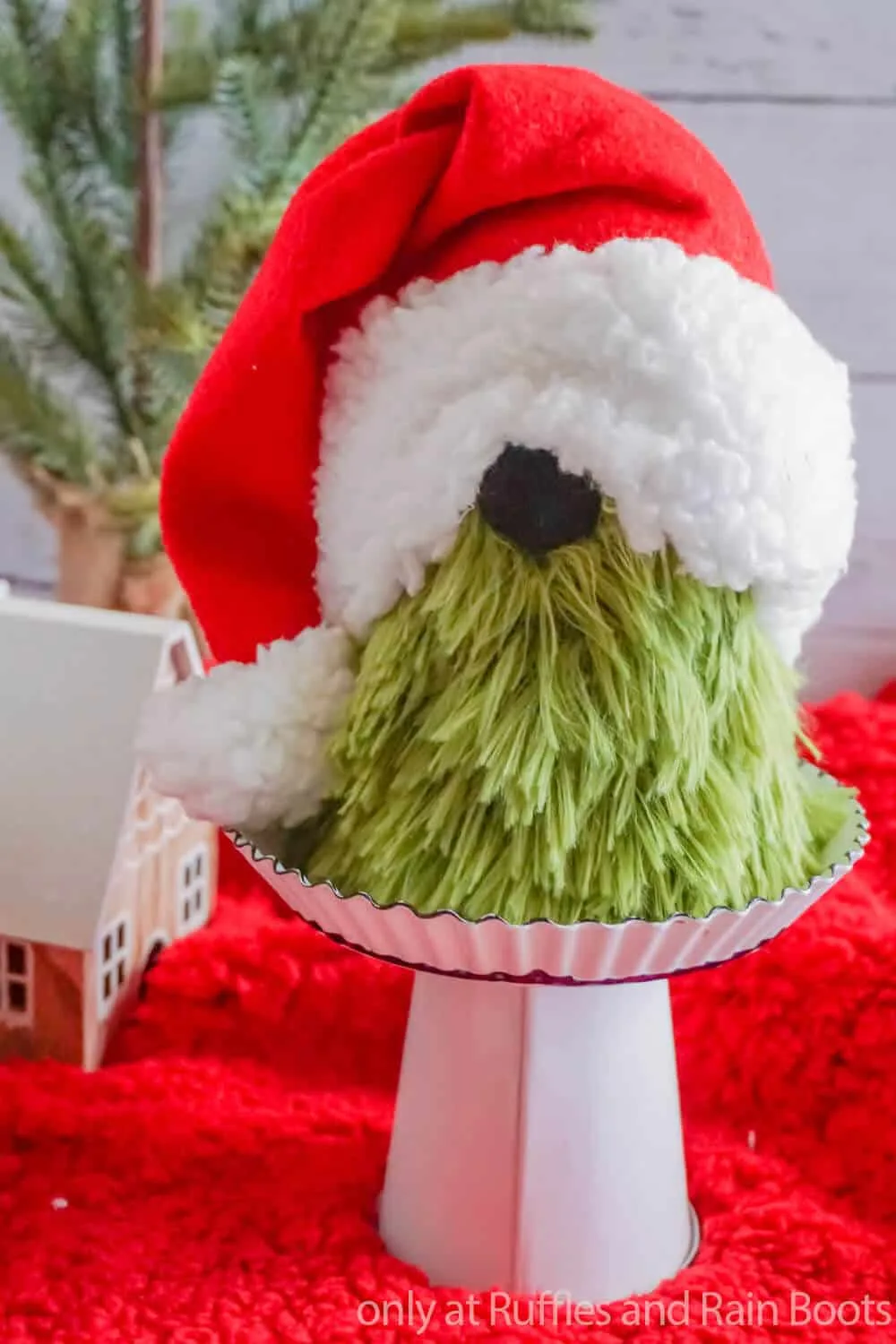 Dollar Tree Grinch Gnome Craft