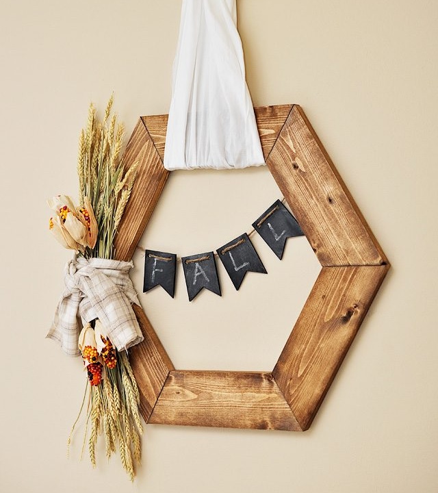 Wooden-Hexagon-Rustic-Fall-Wreath