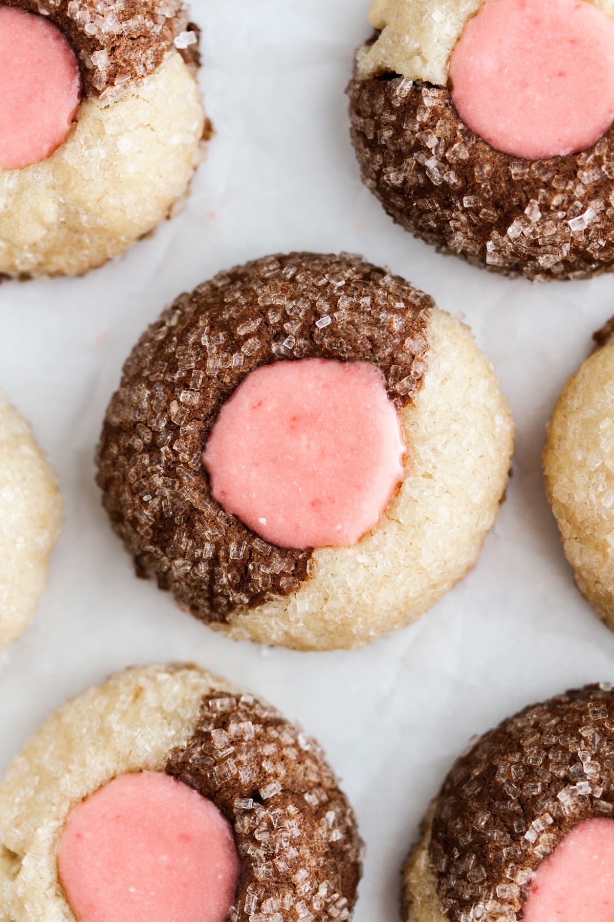 neopolitan-thumbprint-cookies