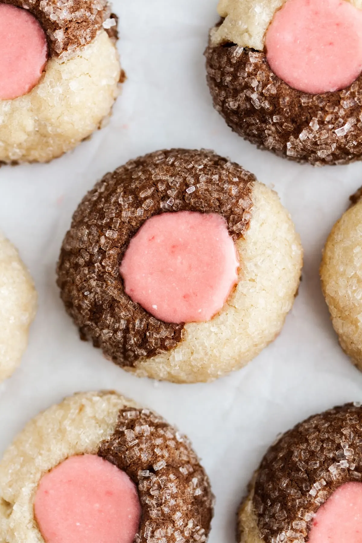 neopolitan-thumbprint-cookies