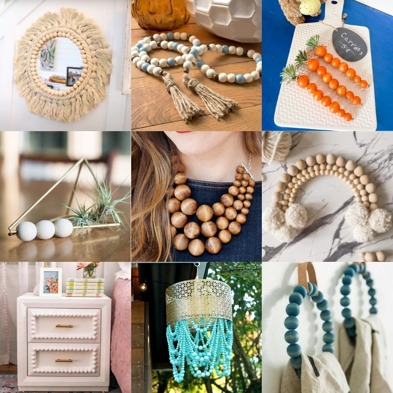 Fresh & Fabulous: 35 Wood Bead Crafts with a Twist - DIY Candy