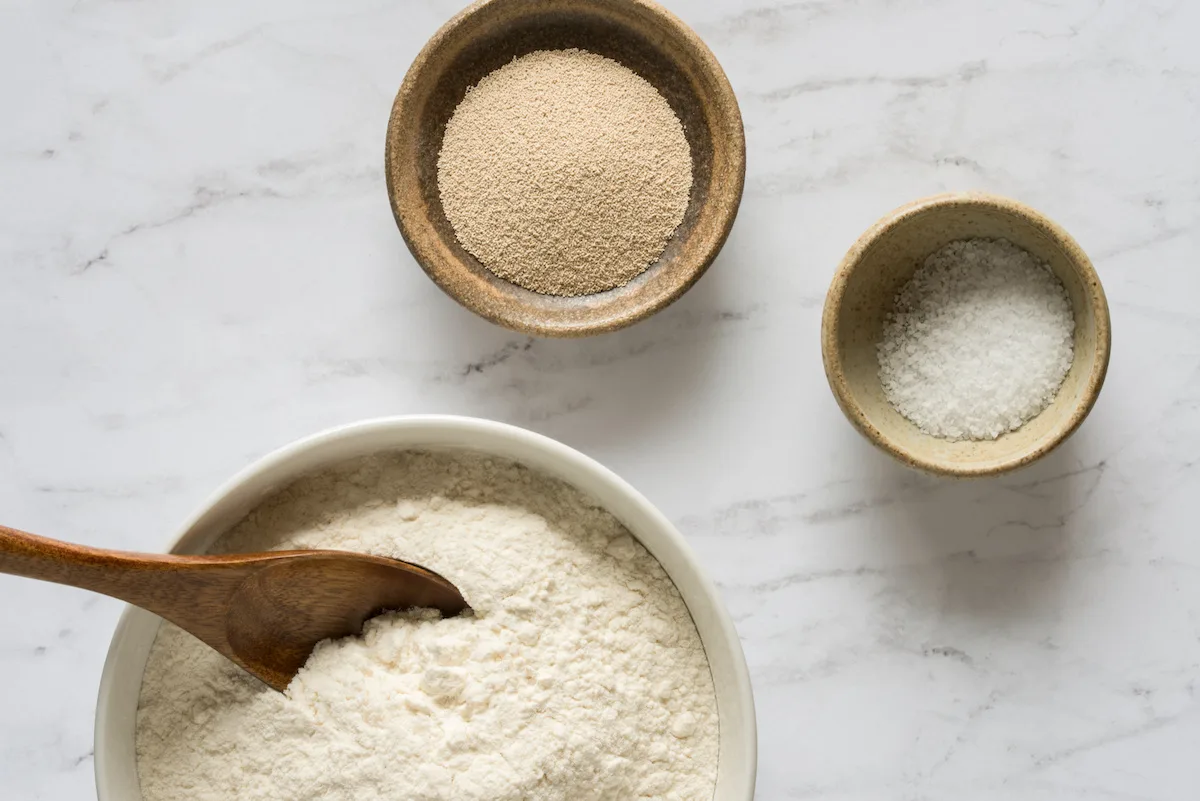 Flour-yeast-and-salt