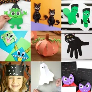 Kids Spooky Fun Halloween Paper Crafts