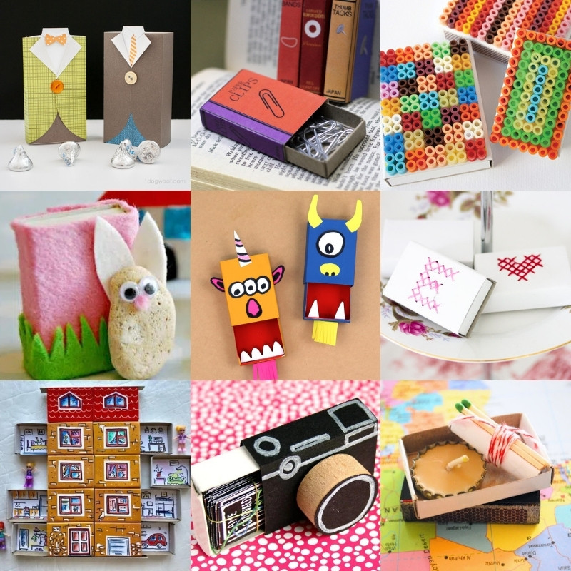 Crafts with Matchboxes that All Ages Will Love! - DIY Candy
