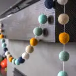 felt garland