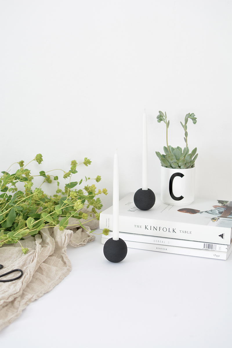 modern candlestick holder