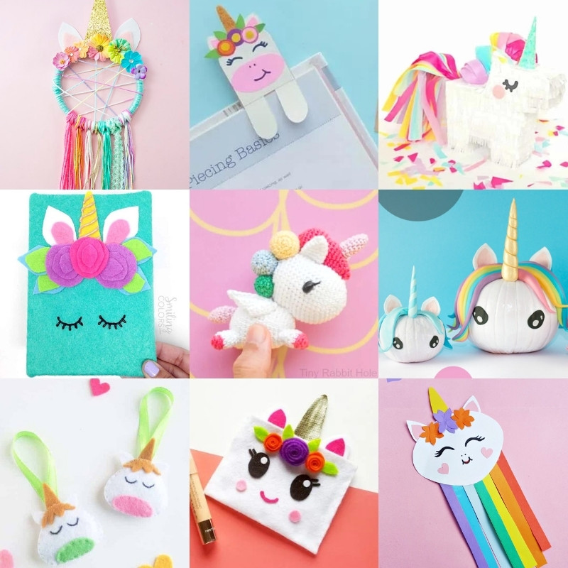 Unicorn Crafts for Kids - Make this fun bookmark!