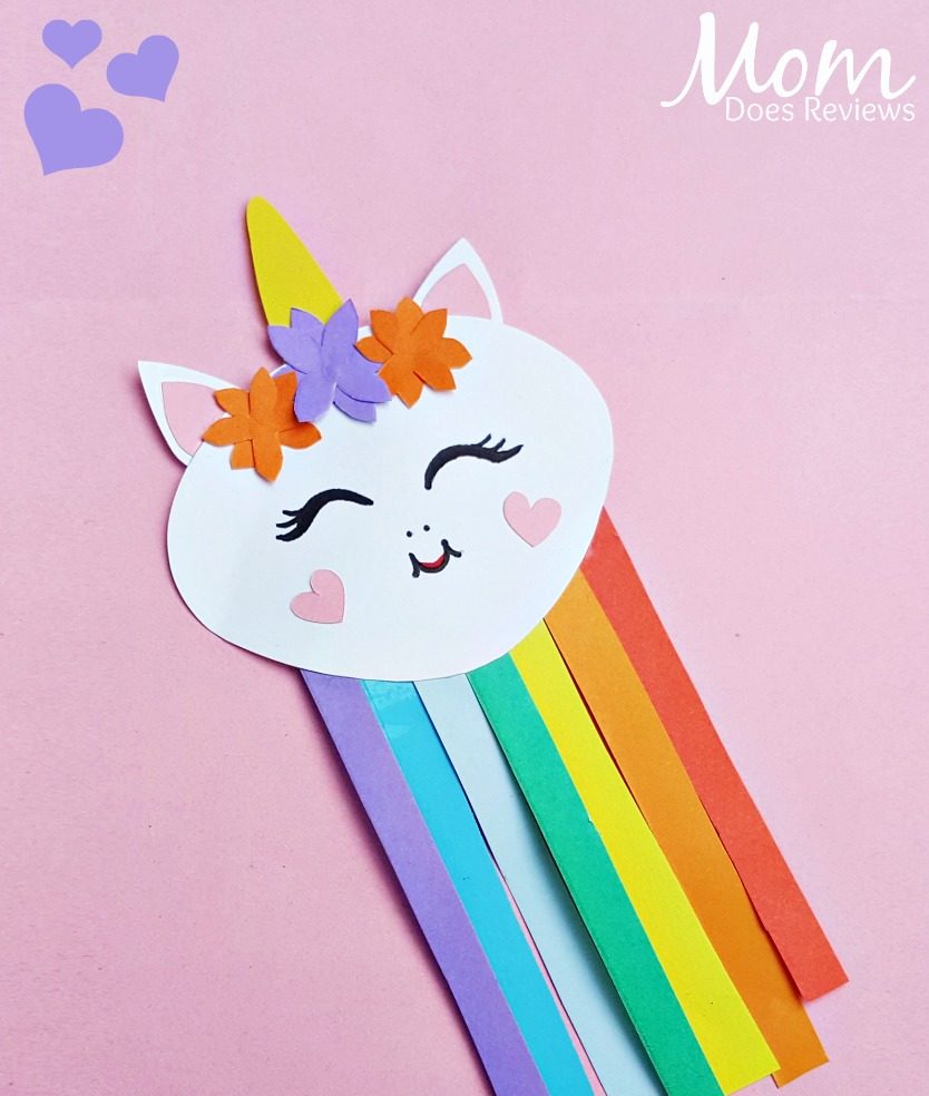 unicorn rainbow paper craft