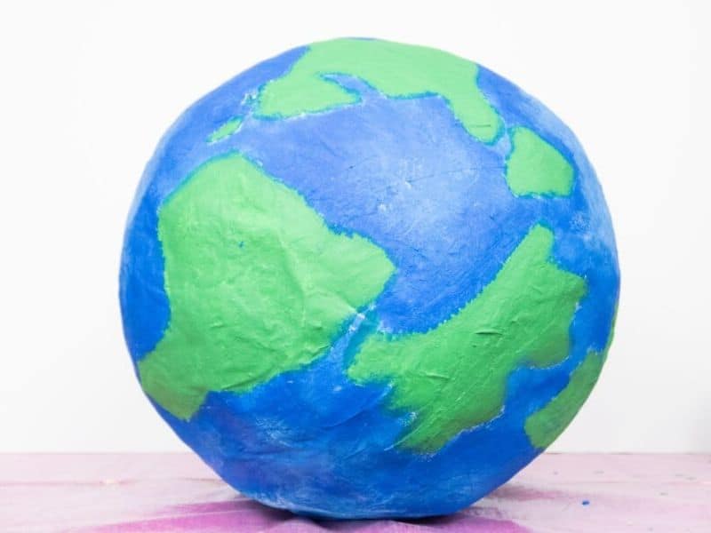 How to Make a Paper Mache Planet Earth