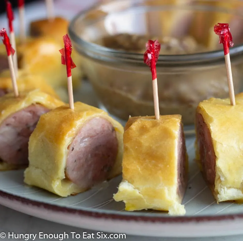 Sausage roll bites