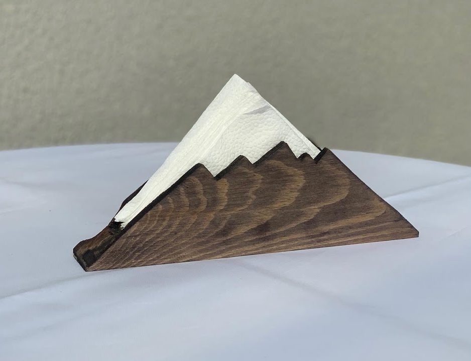 Mountain Shaped Napkin Holder