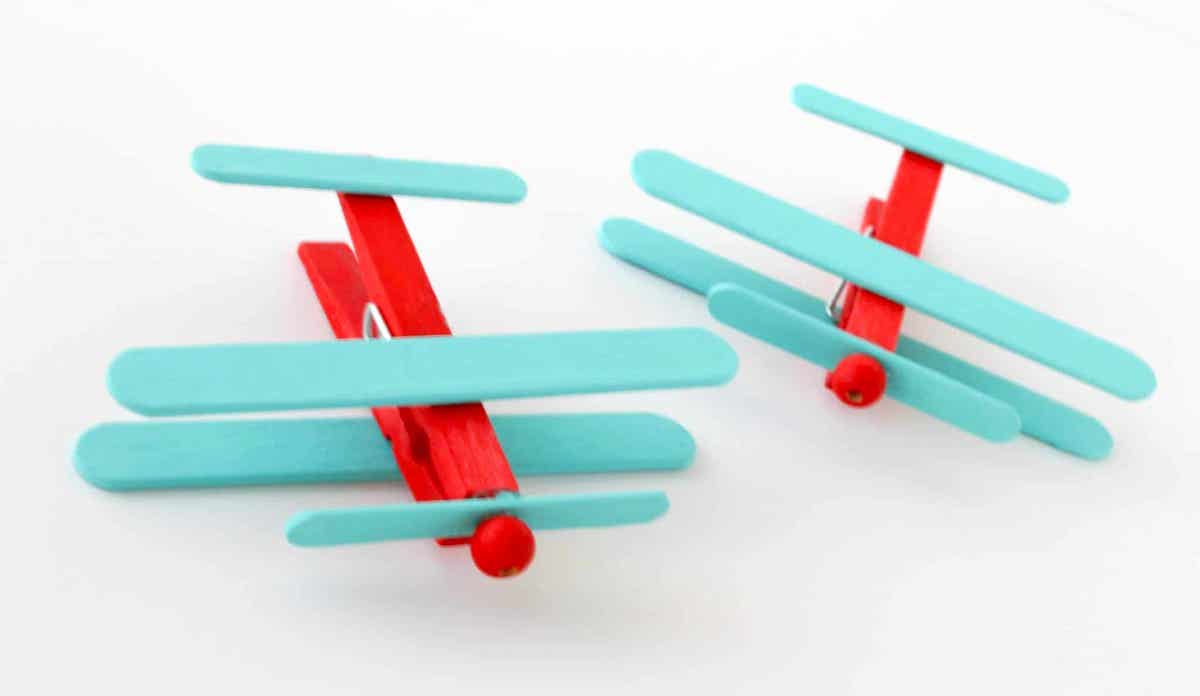 Clothespin Airplanes