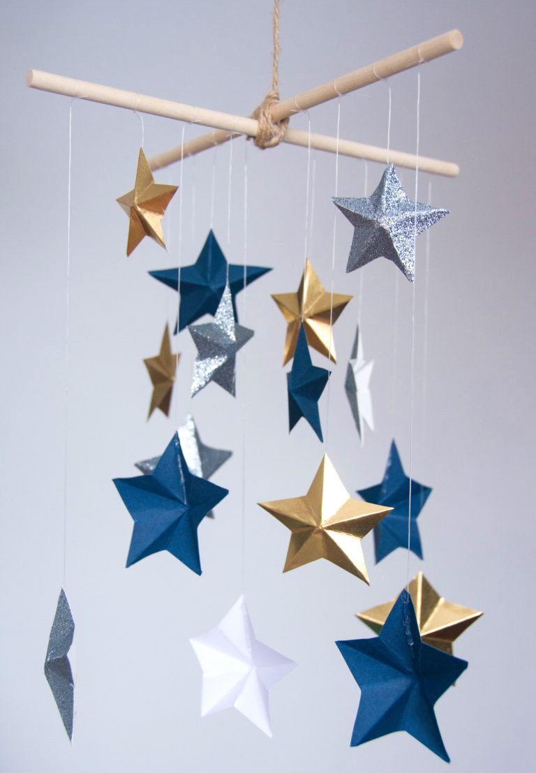 DIY 3D Star Mobile