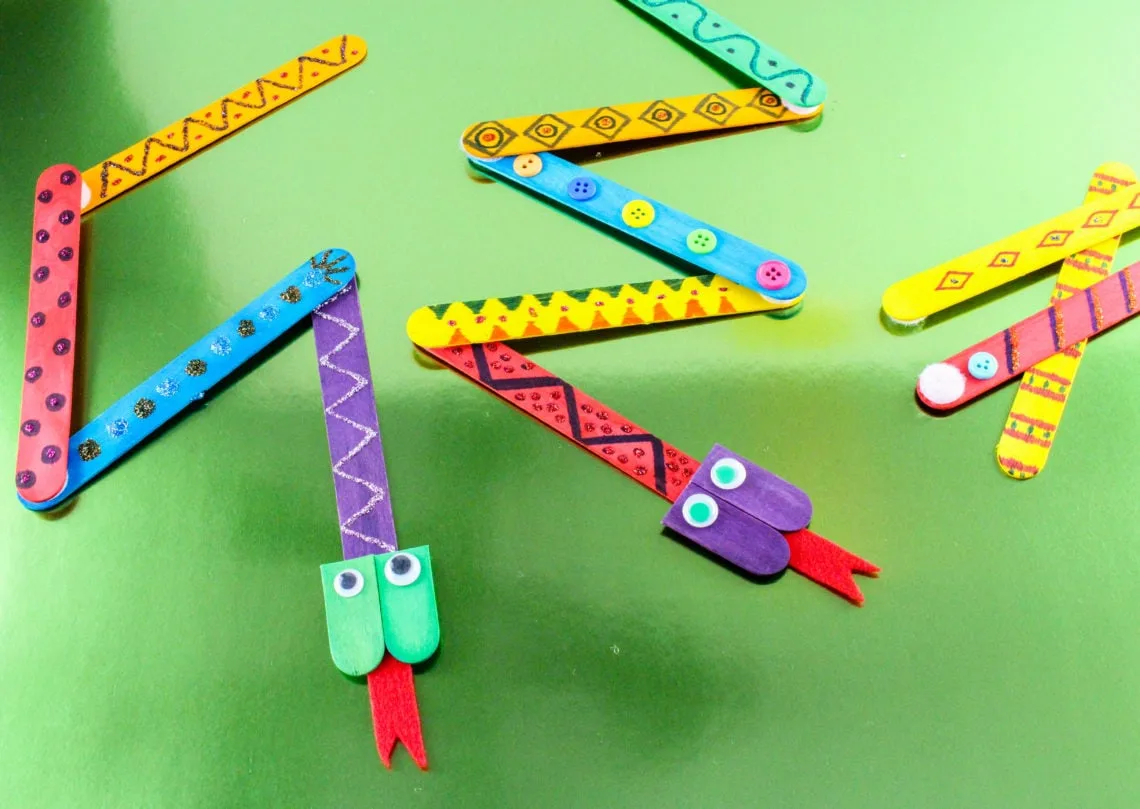 Mix-N-Match Snake Craft