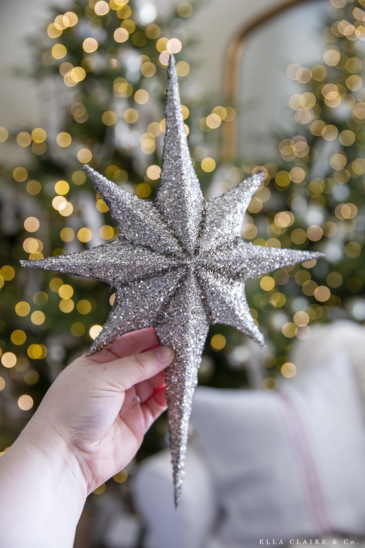 DIY Tree Topper with a Free Printable