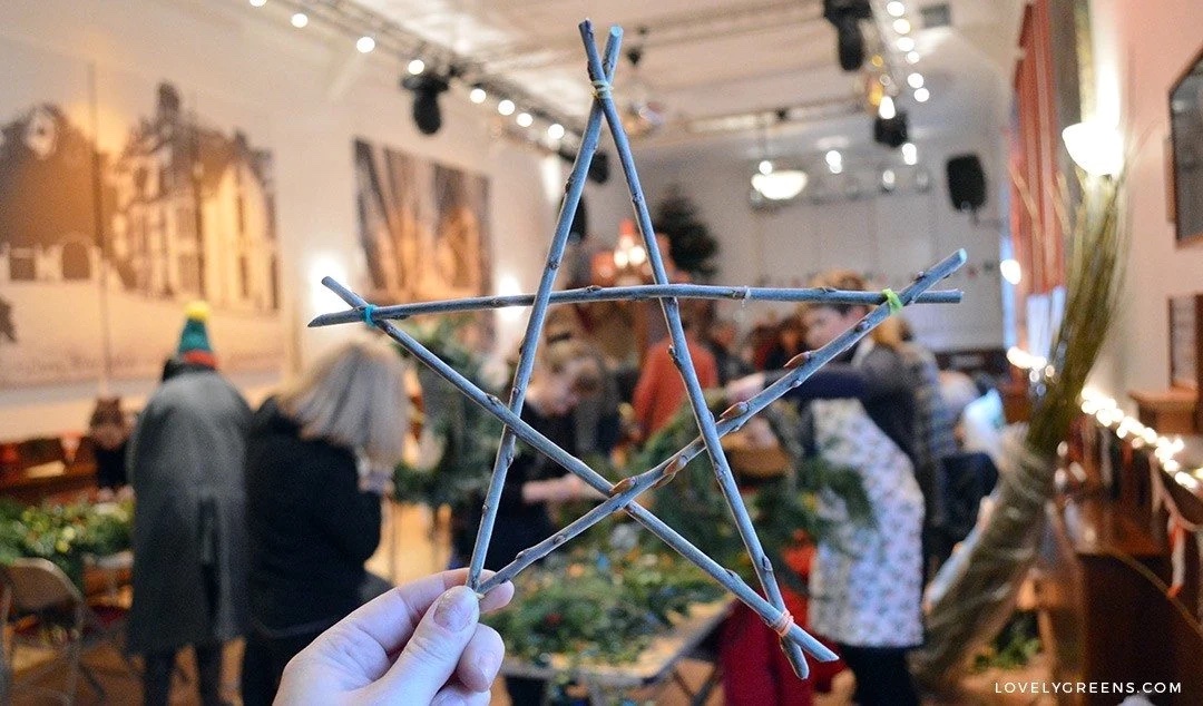 How to Make a Simple Twig Star