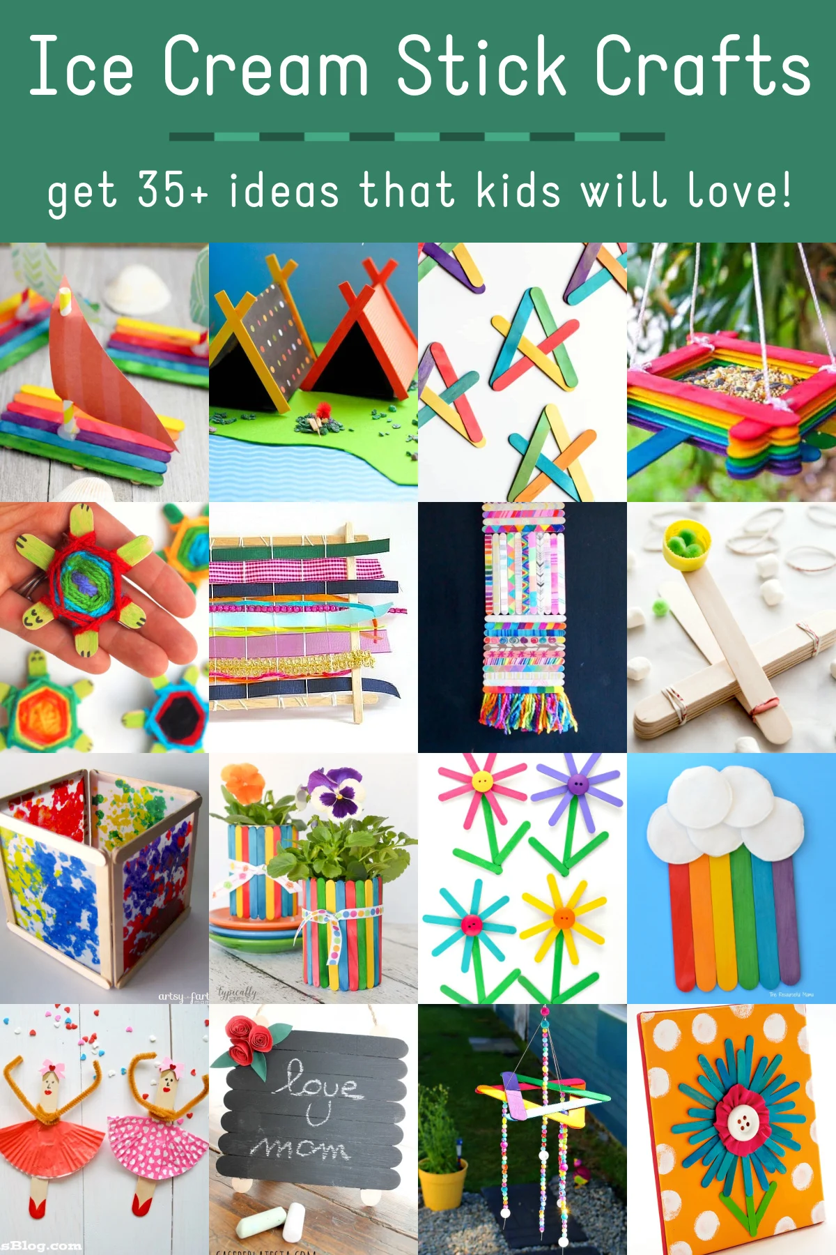 Simple Popsicle Stick Crafts for Kids to Make and Play, Awesome Popsicle  Stick Crafts for Kid, By Activities For Kids