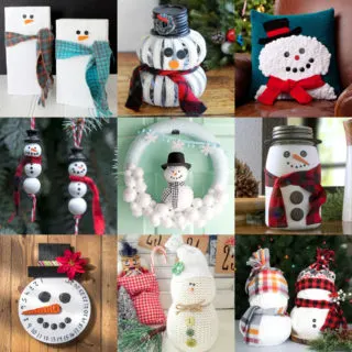 Snowman craft ideas for adults
