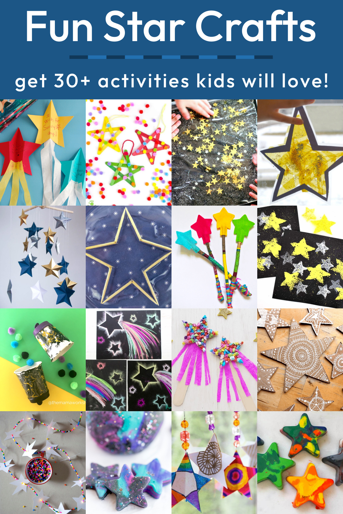 Geometric String Craft Stars Make Gorgeous Holiday Decorations