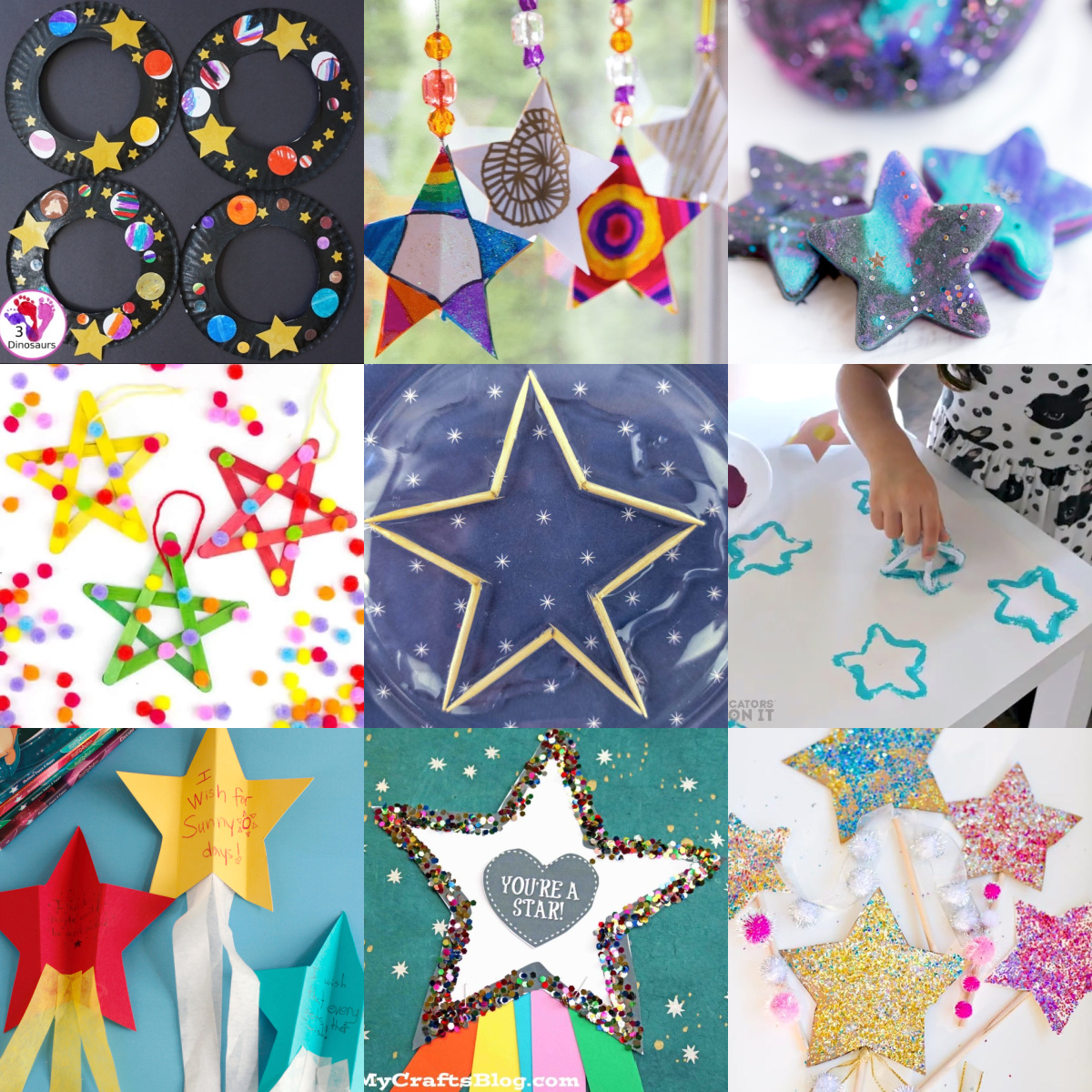 Shine Bright: Star Crafts and Activities for Kids' Delight - DIY Candy