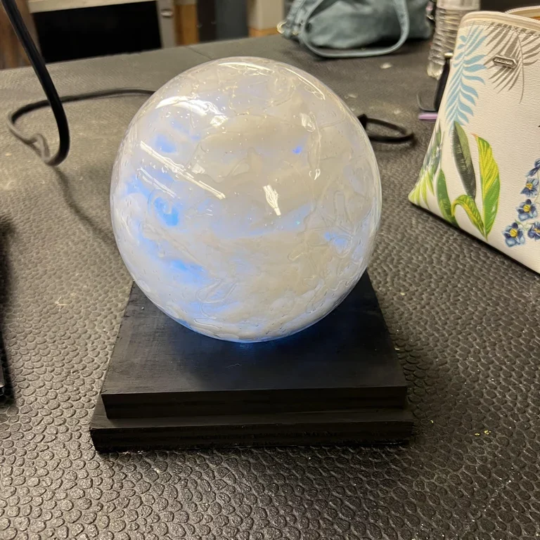 crystal ball DIY project