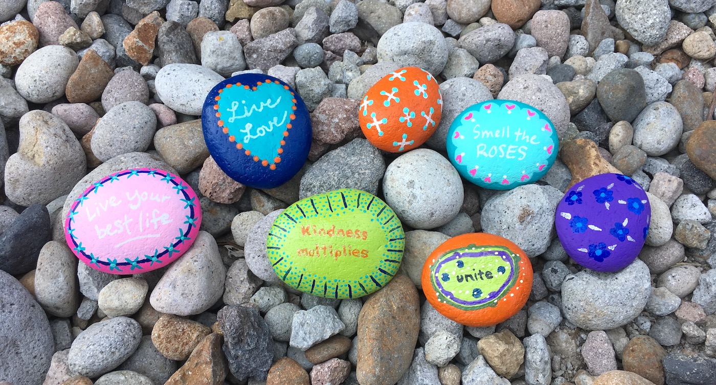 Rock painting ideas for kids