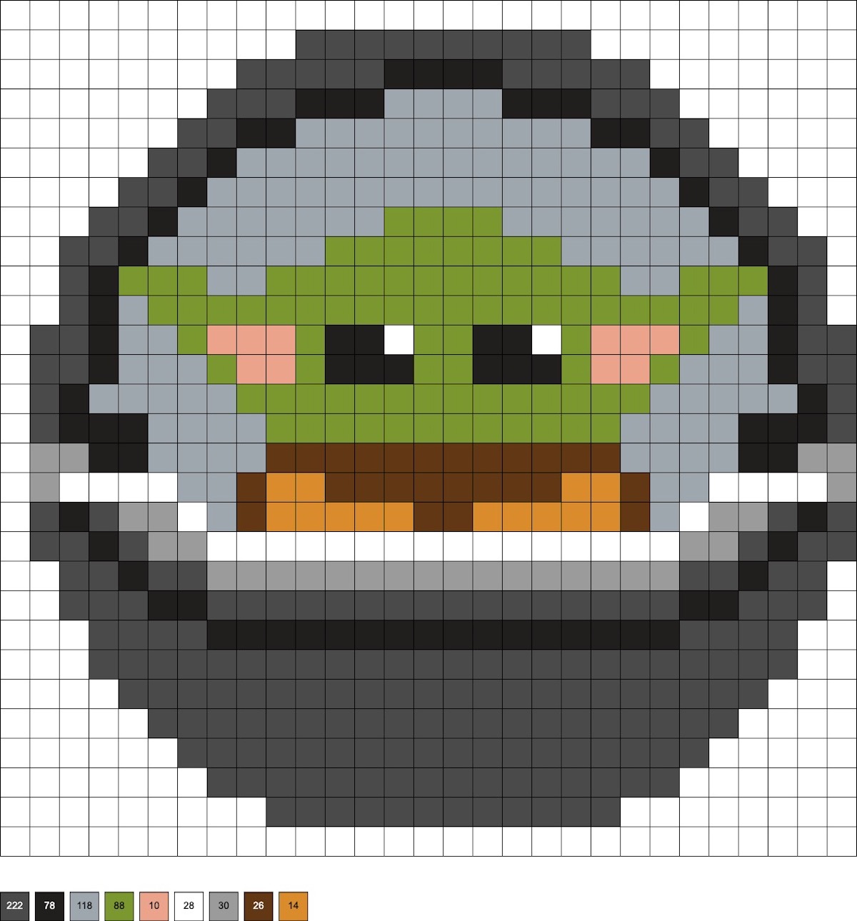 Baby Yoda Perler Beads (10+ Free Patterns!) - DIY Candy