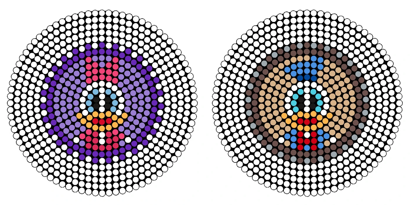 Donald and Daisy Round Patterns