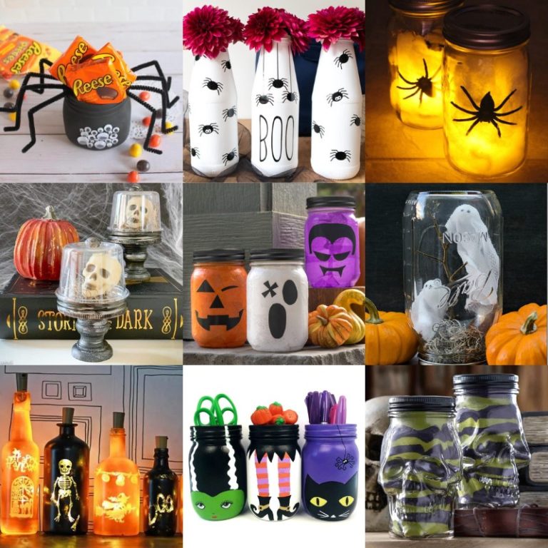 Halloween in a Jar Crafts