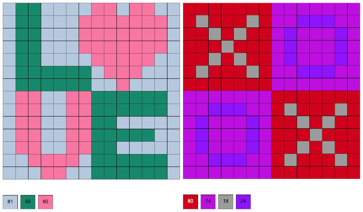 Tetris Fuse Bead Patterns perler Beads 