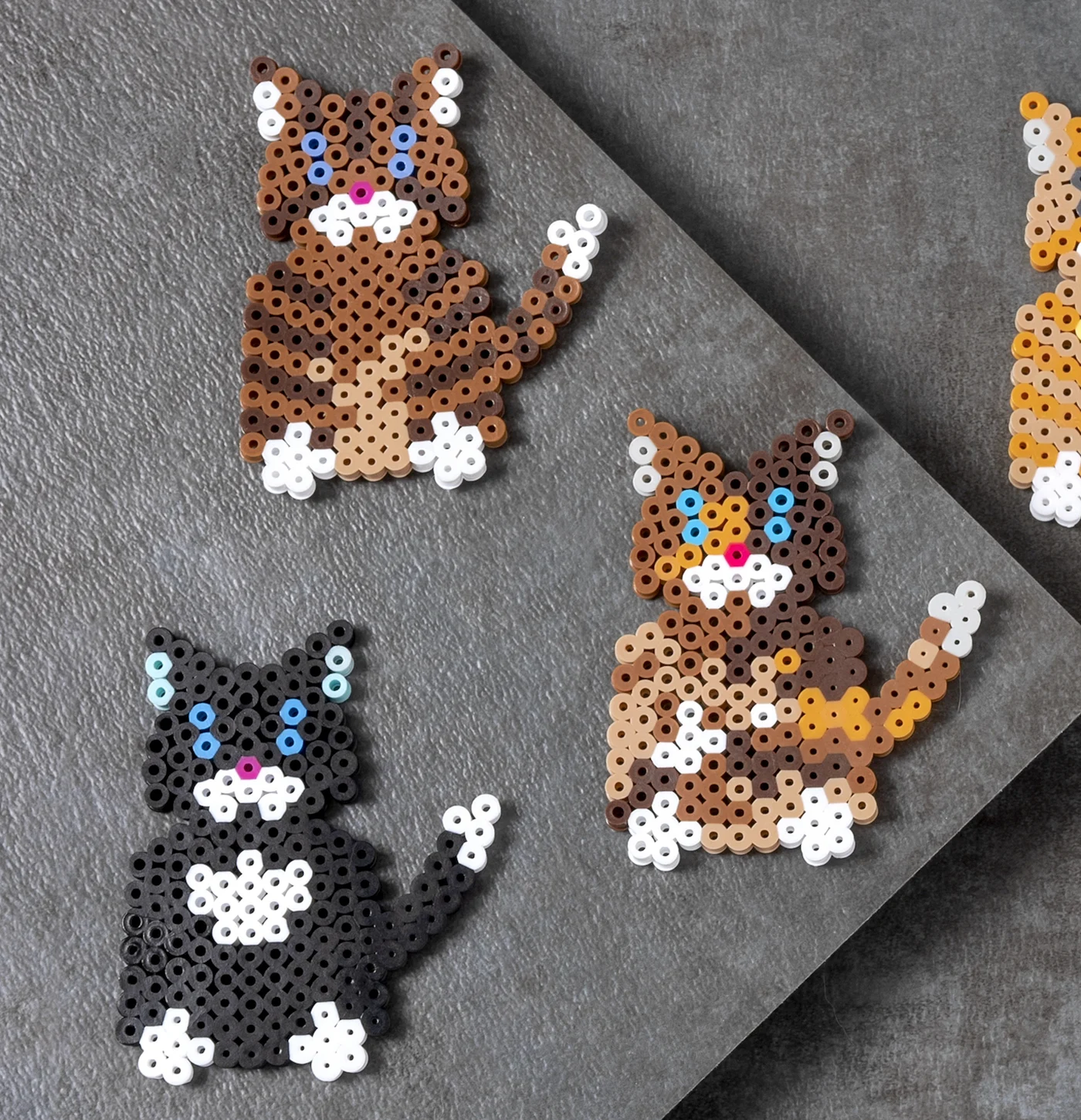 cat hama bead