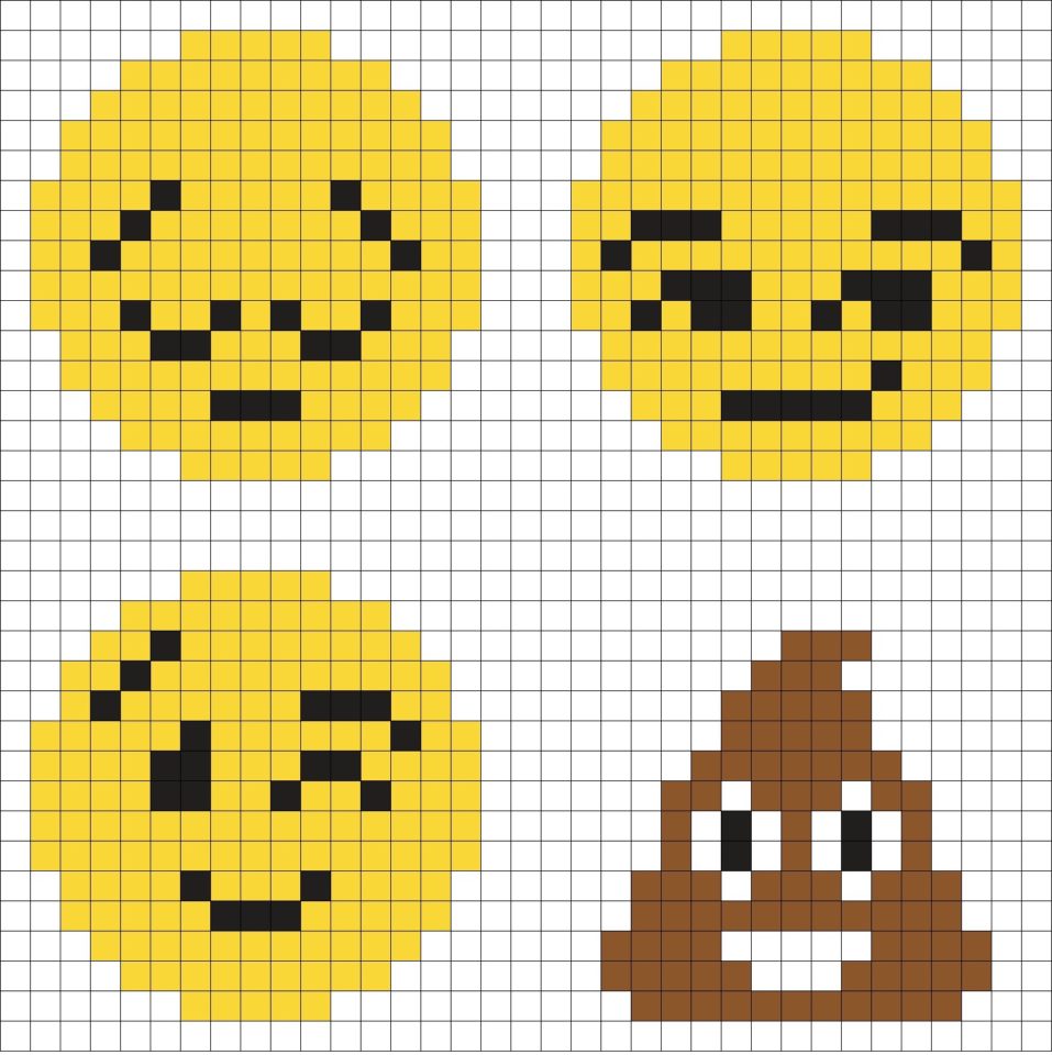 Emoji Perler Beads (Over 40 Patterns!) - DIY Candy