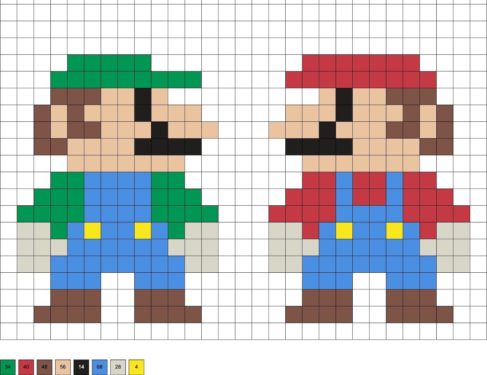 Super Mario Perler Beads (30+ Free Patterns!) - DIY Candy