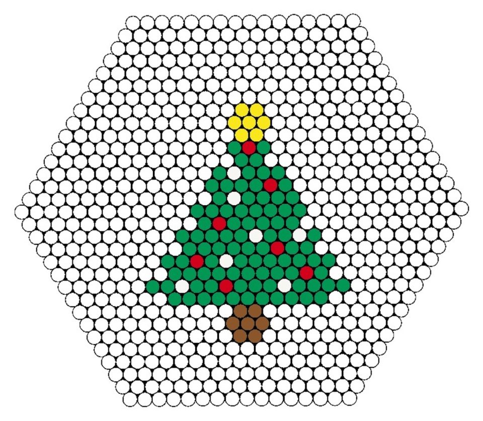 Christmas Tree Perler Beads (20+ Free Patterns!) - DIY Candy