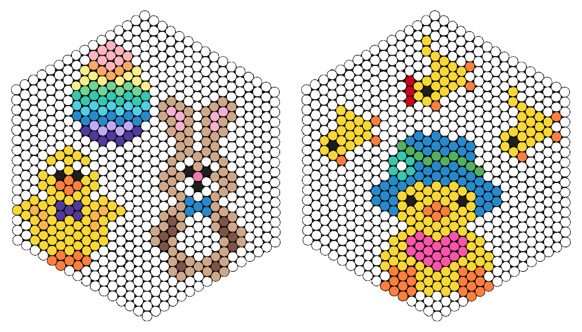 Easter Fuse Bead Patterns  Easter Crafts (teacher made)
