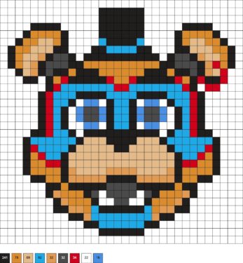 FNAF Perler Beads (Five Nights at Freddy's) - DIY Candy