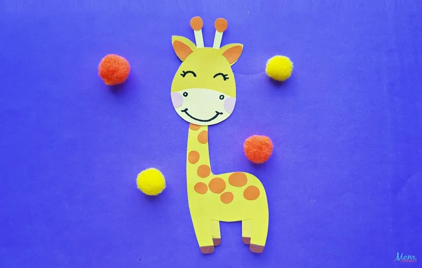 giraffe paper craft