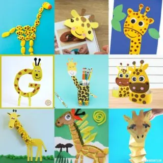 Super fun giraffe crafts for kids