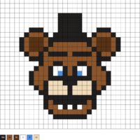 FNAF Perler Beads (Five Nights at Freddy's) - DIY Candy