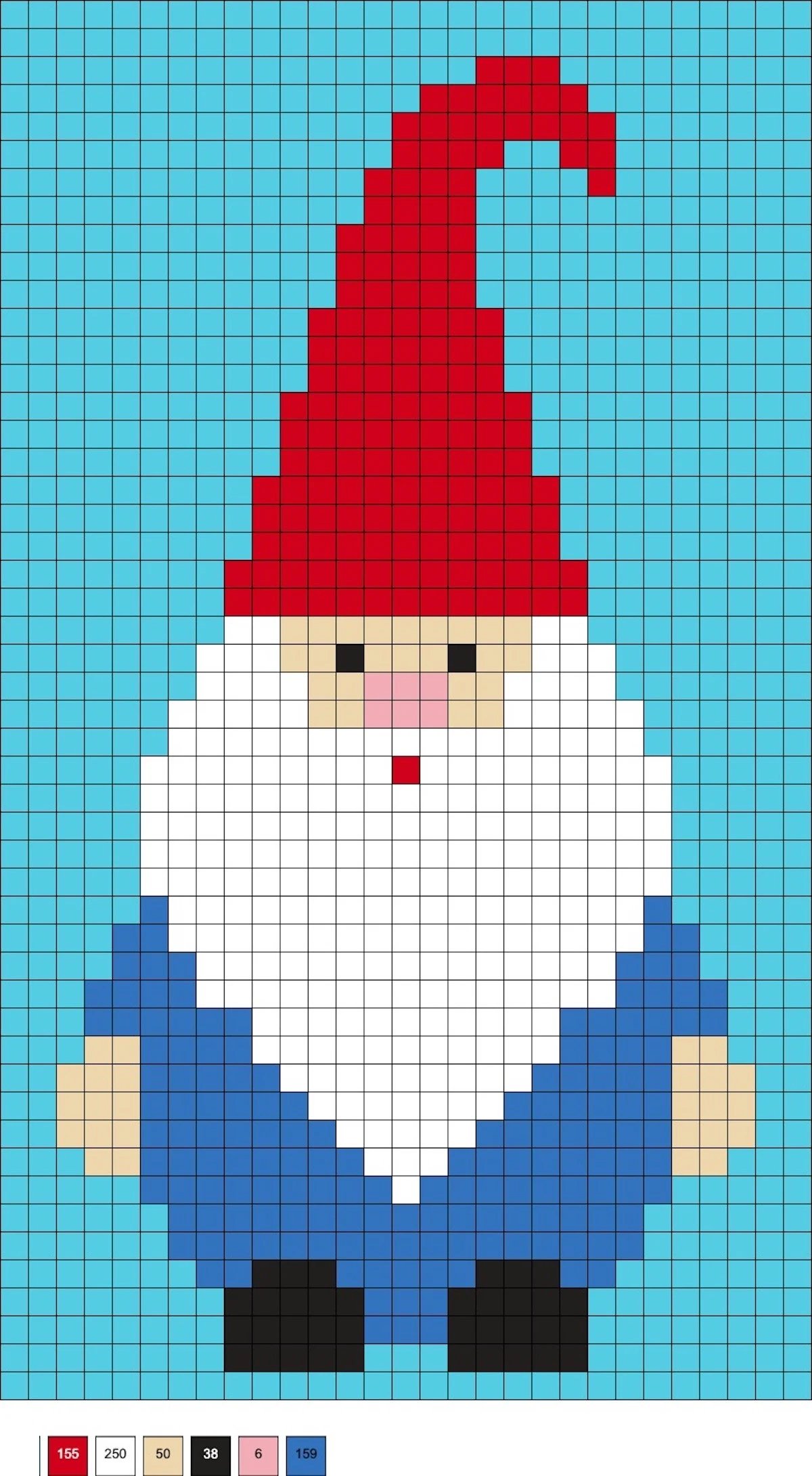 gnome melty beads