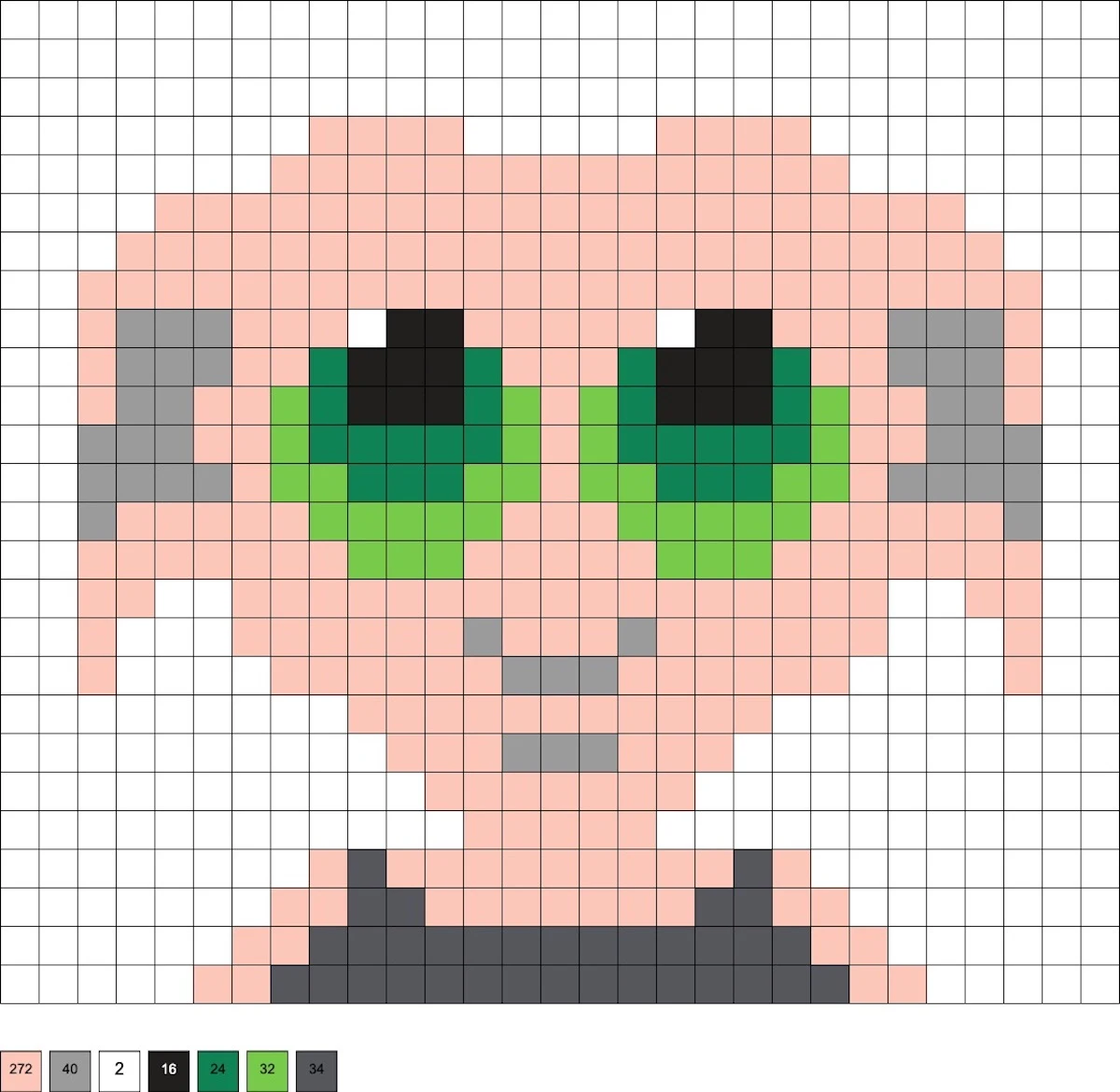 hama beads dobby