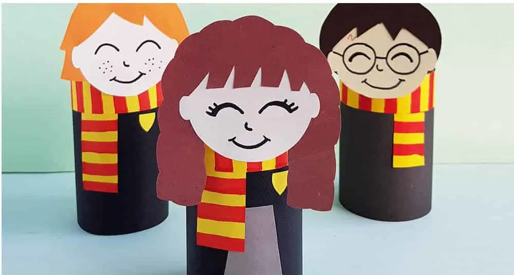 harry potter toilet paper tube characters