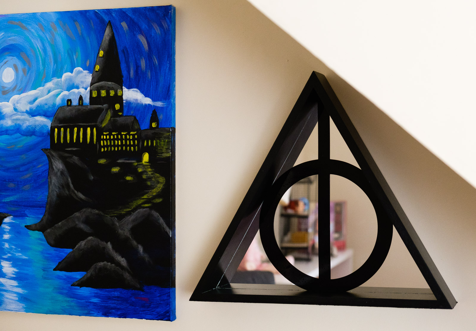 harry potter deathly hallows mirror diy