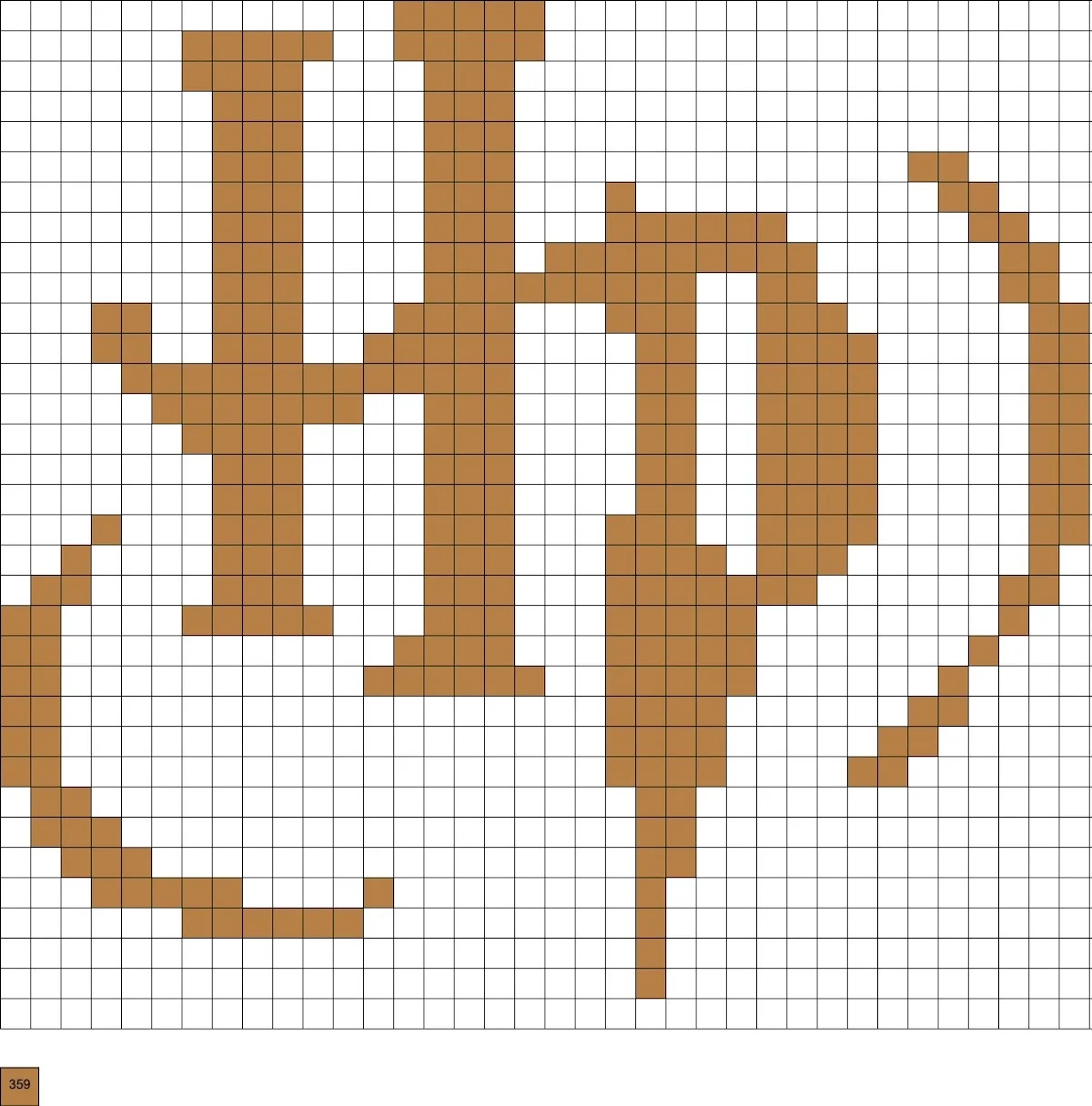 harry potter logo hama beads