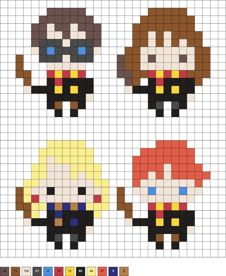 Harry Potter Perler Beads (50+ Patterns!) DIY Candy