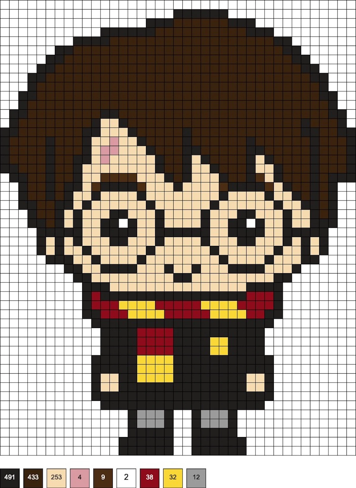 harry potter perler