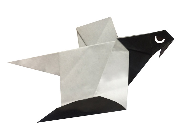 easy origami eagle